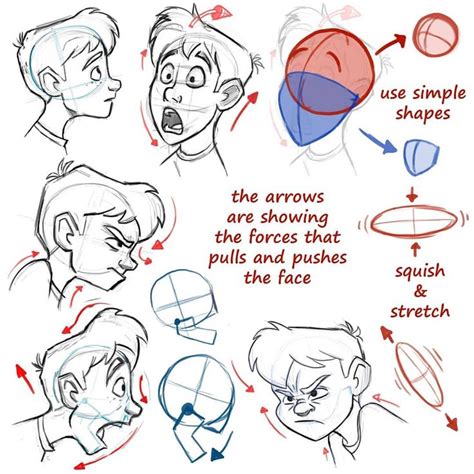 Mitch Leeuwe on Instagram: “Drawing expressions! This was homework I ...