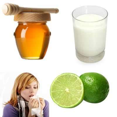 Beneficios de un vaso de leche con miel y limón que sirve para la tos, Leche tibia con miel para ...