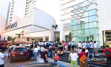 Acapulco Incendio En Hotel Emporio Causa Evacuaci N Y Crisis Nerviosas