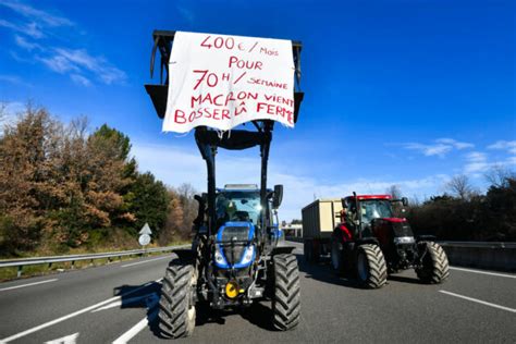 Frankreichs Bauern Protestieren Und Danken Den Landwirten Jenseits