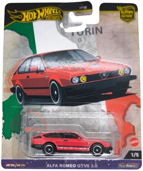 Hot Wheels Premium Alfa Romeo GTV World Tour Car Culture Au Meilleur Prix Sur Idealo Fr
