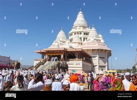 Gatha Mandir, Marble Temple. Dehu. People come here to take the ...