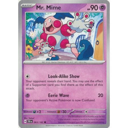 Mr Mime Reverse Holo Common Scarlet Violet Temporal