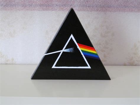 Pink Floyd The Dark Side Of The Moon Album Cover Art Wooden Etsy Uk