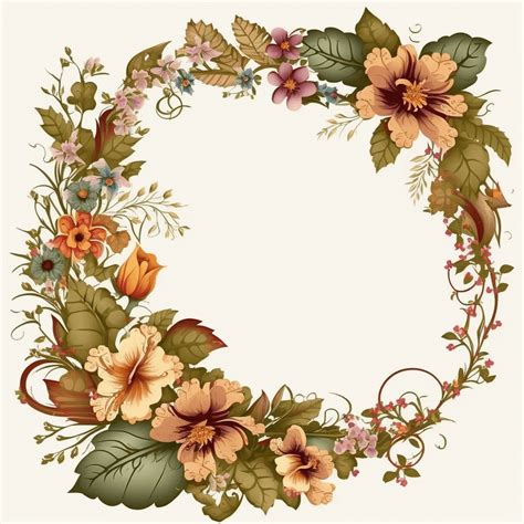 Flowers Border Clip Art And Vector Flower Borders And Frames Clip