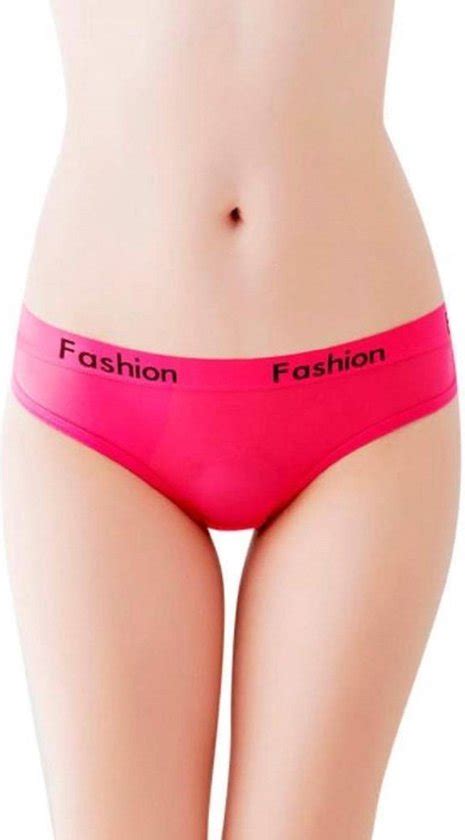 Fashion Dames Slip Naadloze Sexy Transparante Dames Lingerie Roze Xl Bol