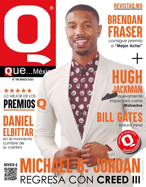 Calaméo Revista Q Que México Marzo 2023 Michael B Jordan