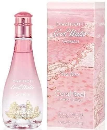 Cool Water Sea Rose Coral Reef Davidoff Dama 100 Ml Edt Meses sin interés