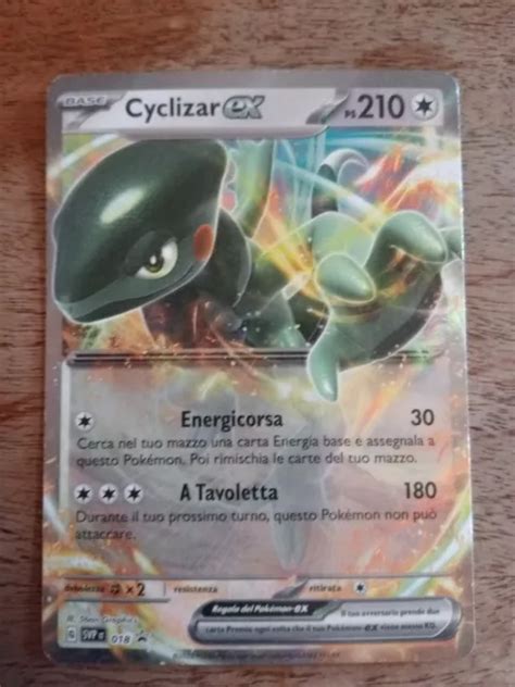 CYCLIZAR EX 018 Carta Gigante JUMBO In Italiano 13 4 X 18 6 POKEMON