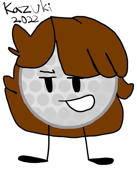 Golf Ball (BFB) as Jaiden Animations by KazukiToons200 on DeviantArt