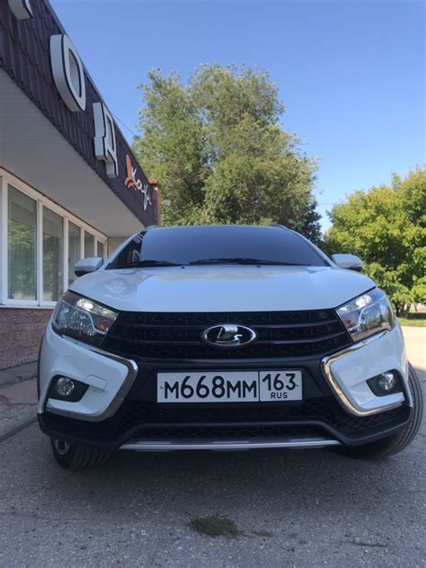 6®. Со лбом затянута карета, мы не видим света — Lada Vesta SW Cross ...
