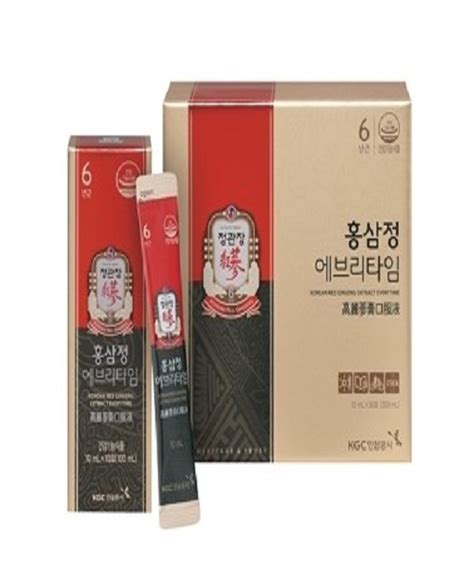 Korean Red Ginseng Extract Everytime Ml Fair Food Lifestyle