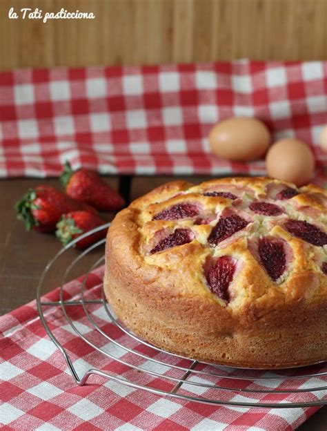 TORTA SOFFICE RICOTTA E FRAGOLE Facile E Golosa SENZA Burro Ricetta