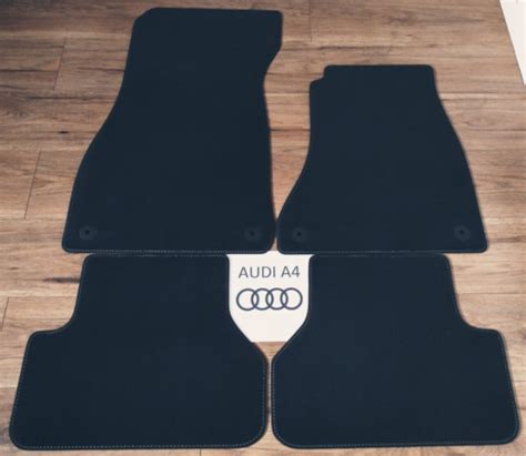 Genuine Audi A4 SLINE S4 RS4 B9 SALOON AVANT Carpet Floor Mats Set 2019