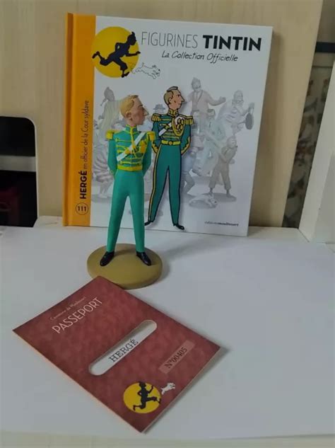 FIGURINE TINTIN COLLECTION officielle n111 hergé officier syldave