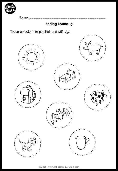 Ending Sounds Worksheets And Activities Worksheets Library