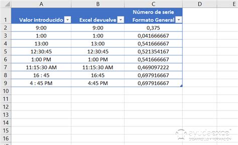 Cálculos Con Fechas Y Horas En Excel Ayuda Excel