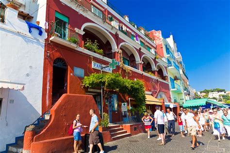 Via Cristoforo Colombo Isola Di Capri Paesaggi Italia