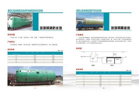100吨大型玻璃钢化粪池价格表
