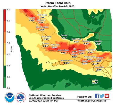 NWS Issues Flood Watch for Santa Barbara County Ahead of Rainstorm ...