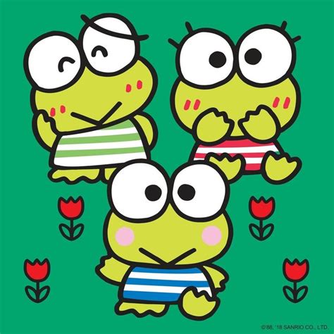 Sanrio On Instagram “keroppi Has Two Siblings Pikki And Korropi Happy Lookalikeday 💚