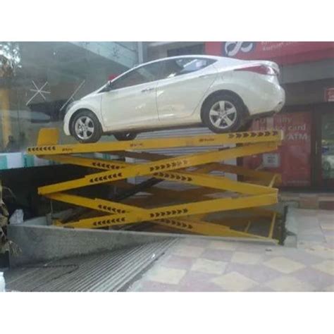 Hydraulic Car Scissor Stationary Lift At 800000 00 INR In Chennai