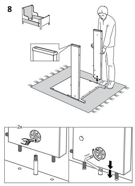 Ikea Busunge Extendable Bed Light Instructions