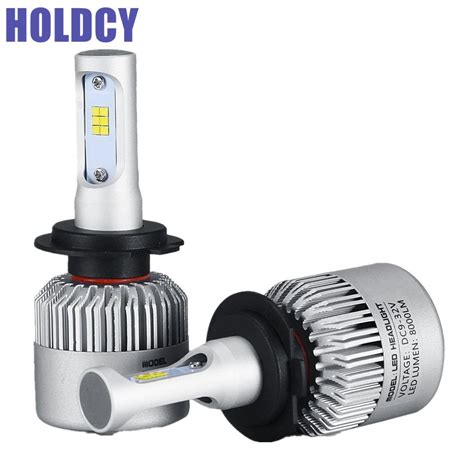 9004 9007 H4 Hi Lo Beam LED Car Headlight H7 H1 H3 LED Headlights 72W