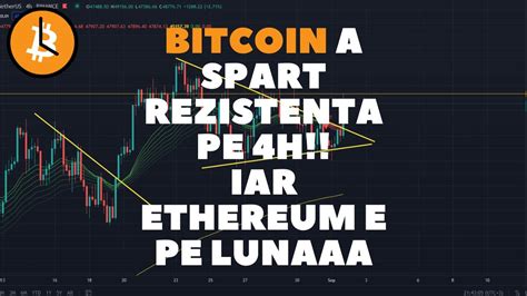 Bitcoin A Spart Rezistenta Iar Ethereum E Pe Lunaaa Youtube