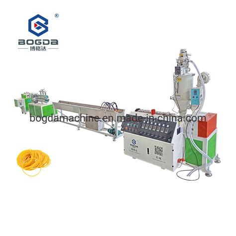 Elastomer Plastic Rubber Band Making Machine TPR TPU TPE Rubber Band