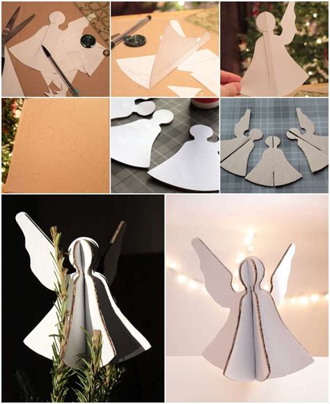 15 Awesome Cardboard Christmas Craft And Decoration Ideas