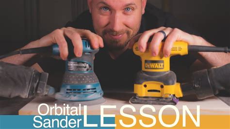 Orbital Sander Basics Beginner Tool Youtube