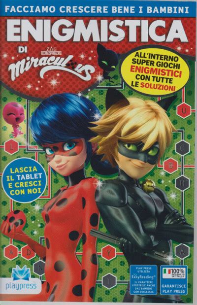 Enigmistica Di Miraculous N 1 Bimestrale 24 12 2018 EDICOLA SHOP