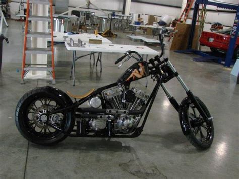 Cfl Black Pin Up Built By West Coast Choppers Wcc Of U S A