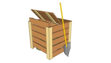 3 Bin Compost Plans | MyOutdoorPlans | Free Woodworking Plans and ...