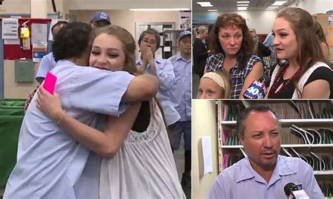 Teen Reunited With Sacramento Mailman Who Rescued Her From Sex Slavery Daily Mail Online