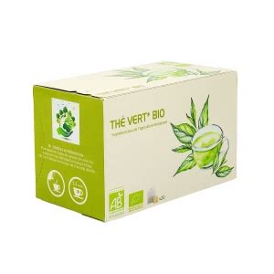 Grossiste Th Vert Bio Bo Te Sachets Ct Btes Prix En Gros