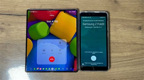Inoi A150 vs Samsung Galaxy Fold 2 Incoming Call Hold - YouTube