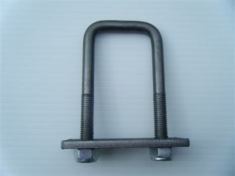 U-Bolt & Plate 12mm DIA 130mm long - Trailer Parts Ireland