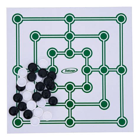 Tabuleiro Trilha - Jogo de Tabuleiro Trilha Xalingo com Peças em Plástico - Branco/Verde ...