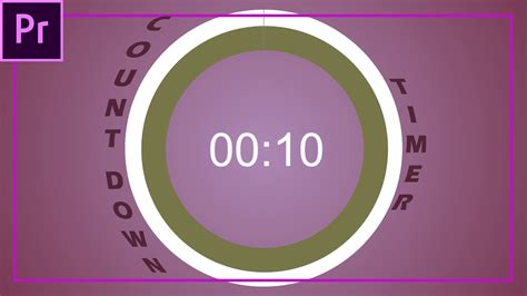 Premiere Pro Countdown Template