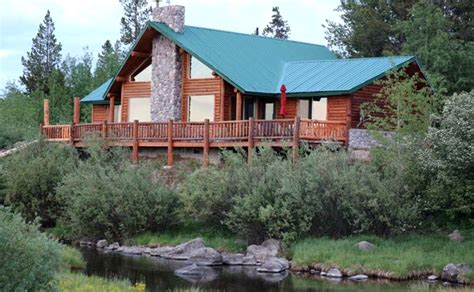 Luxury Log Cabin Near Island Park Idaho