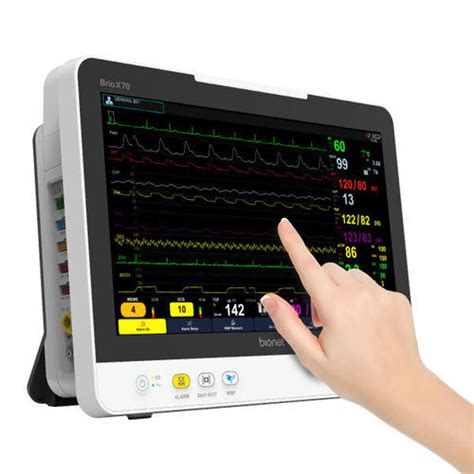 Portable Patient Monitor Brio X Series Bionet Compact Modular ECG