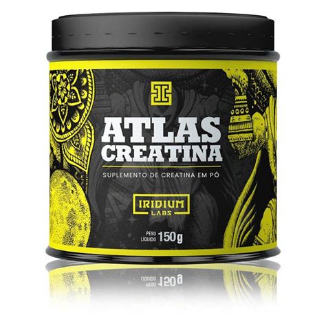 Atlas Creatina 150g Iridium Labs Muito Bom Shopee Brasil