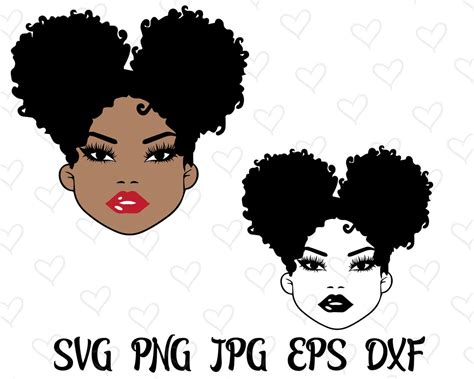 Afro Woman Svg Afro Queen Svg Afro Lady Svg Afro Girl Svg African