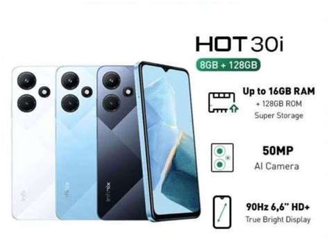 Jual Infinix Hot 30i 8/128 GB di Seller LynnStore77 - LynnStore77 | Blibli