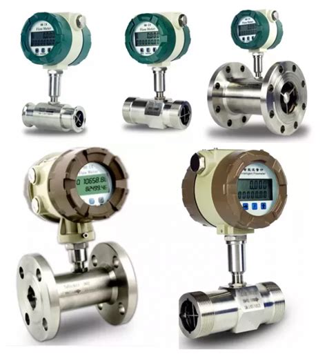 Thread Flange High Precision Liquid Turbine Flowmeter 4 20mA