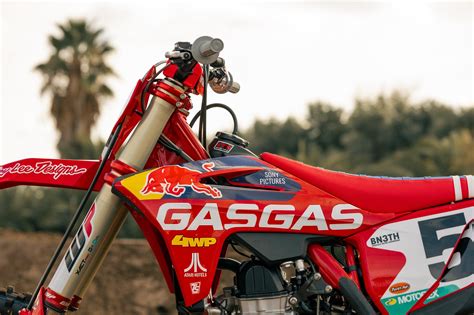 La FÁbrica De Justin Barcia 2022 Troy Lee DiseÑa Gas Gas Mc450 Dirt