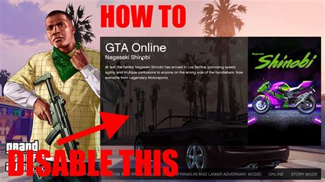 How To Disable GTA Online Window On Loading Screen GTA V Modding