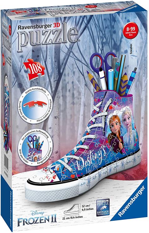 Puzzle D Sneaker La Reine Des Neiges Ii Ravensburger